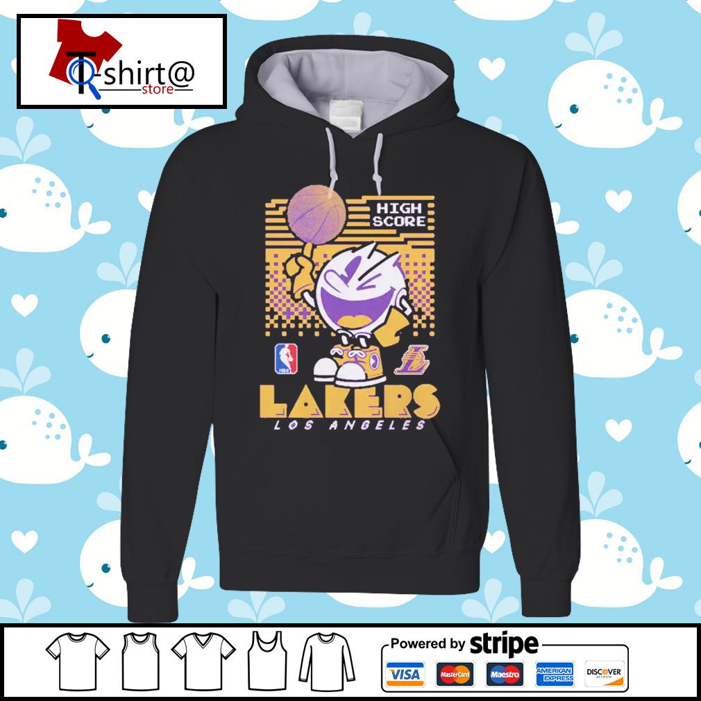 Los Angeles Lakers NBA x Pac Man High Score shirt - T ...