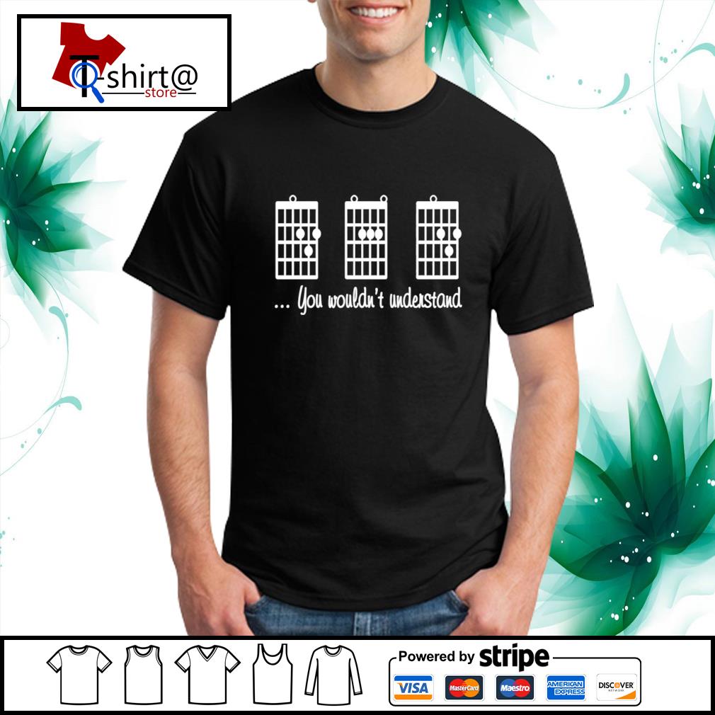 guitar chords shirt