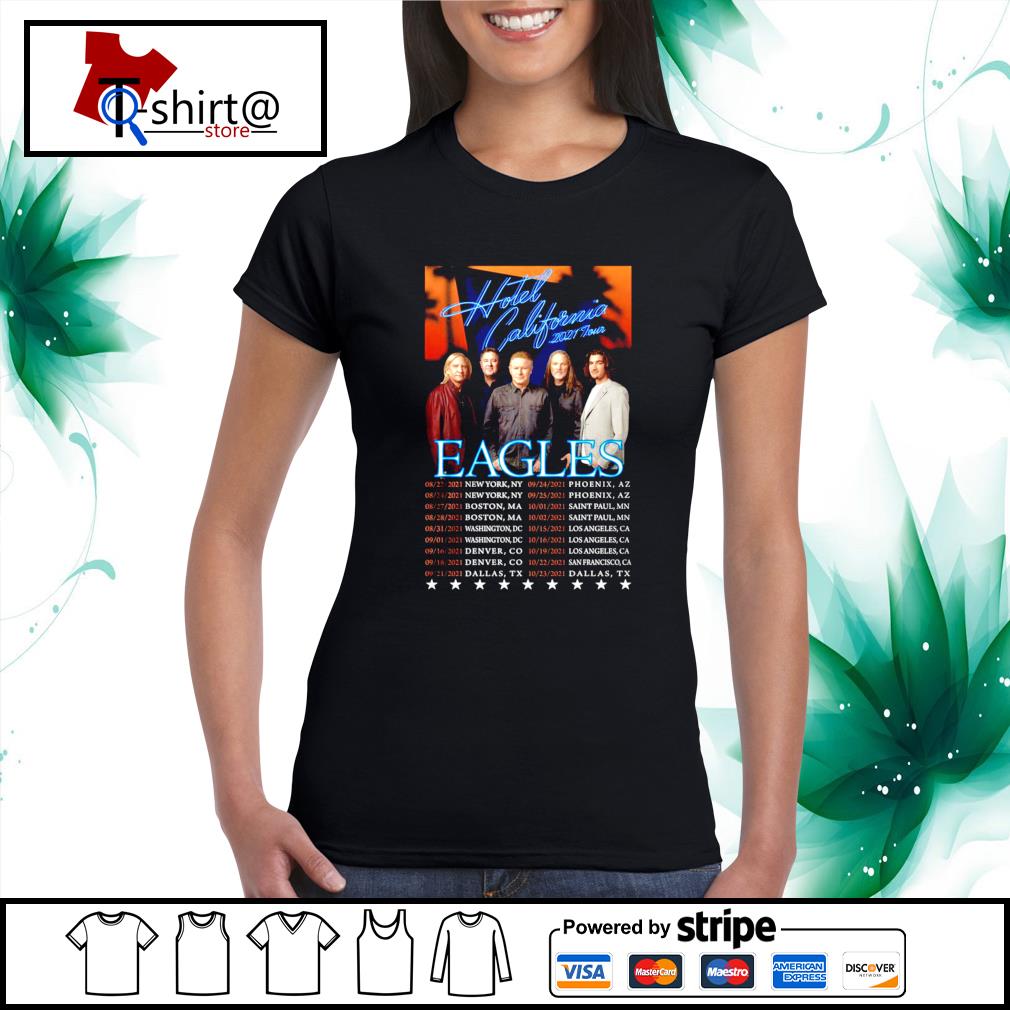 eagles hotel california tour t shirt