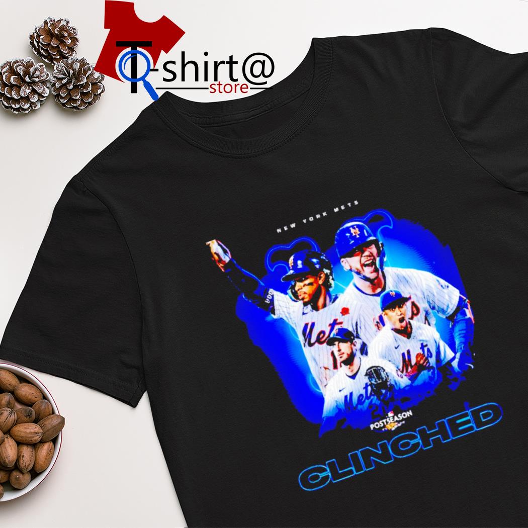 New York Mets Back In Mlb 2022 Postseason Clinched Essential shirt