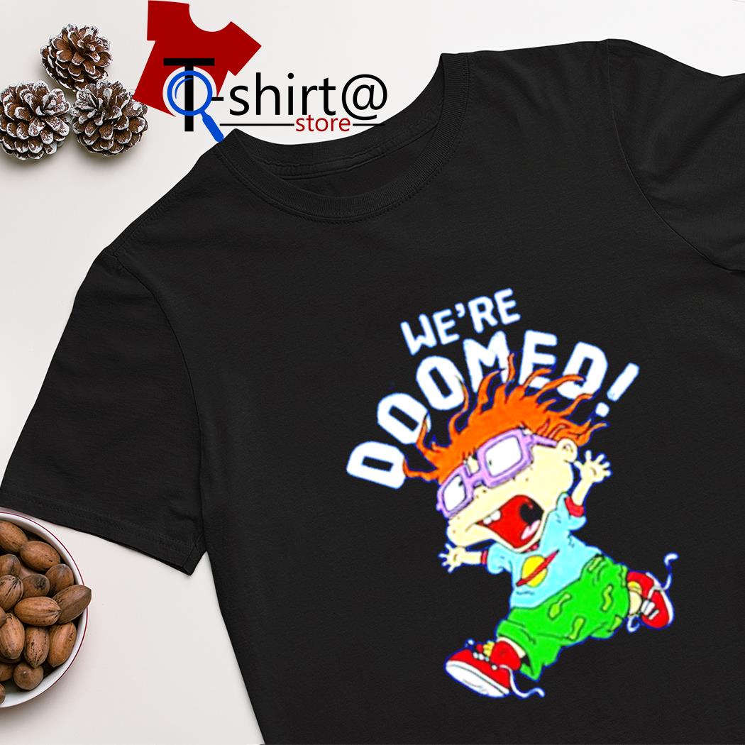 Nickelodeon Rugrats Chuckie we’re Doomed shirt