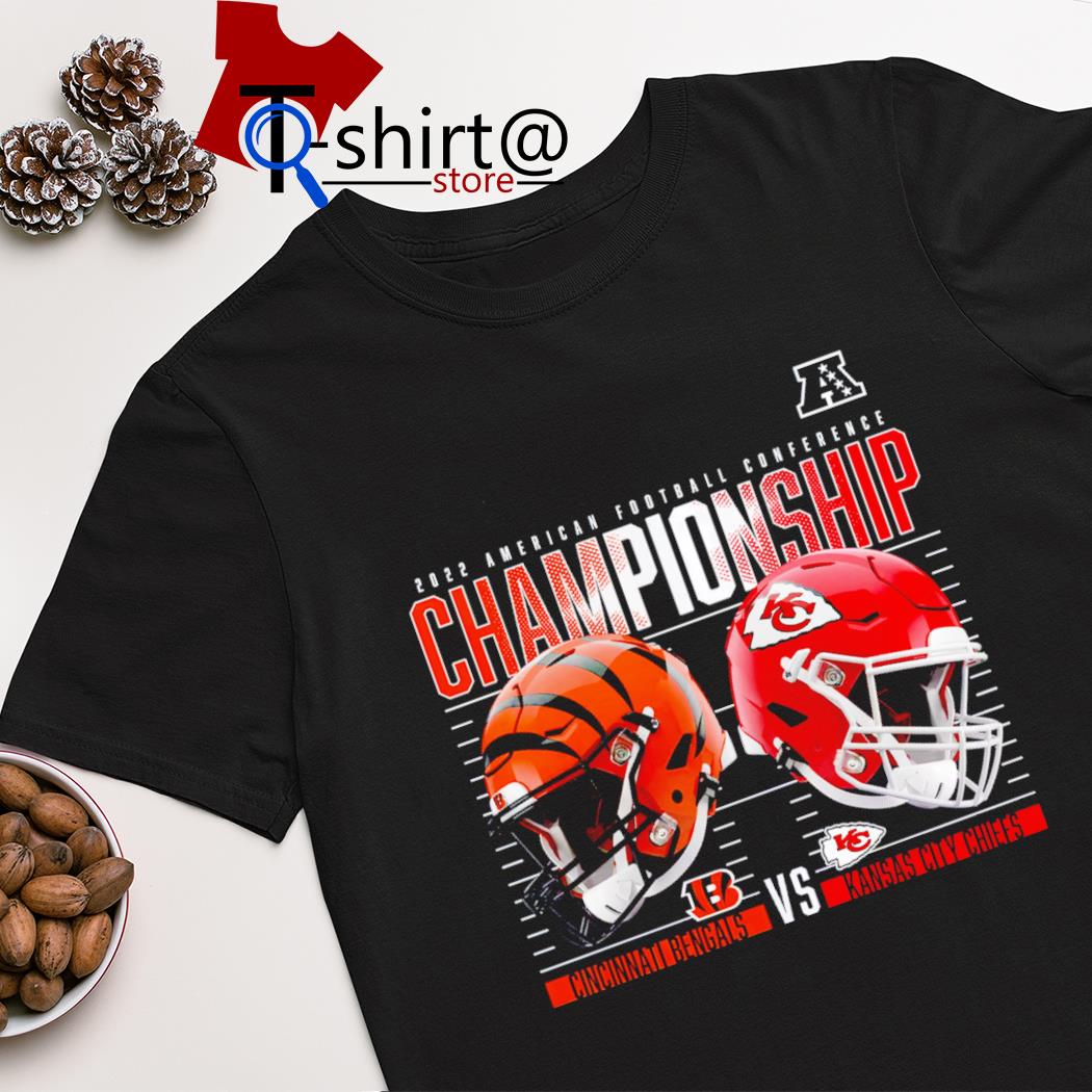 Cincinnati Bengals vs. Kansas City Chiefs 2022 AFC Championship High Definition shirt