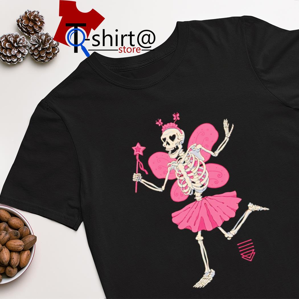 Fairy skeleton lover shirt