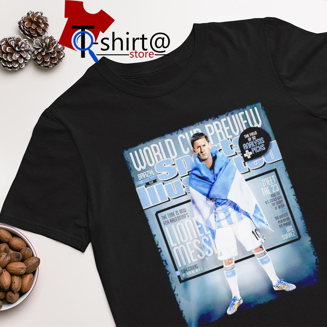 Messi Argentina World Cup Preview shirt