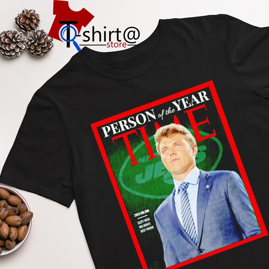 Zach Wilson time person of the year shirt