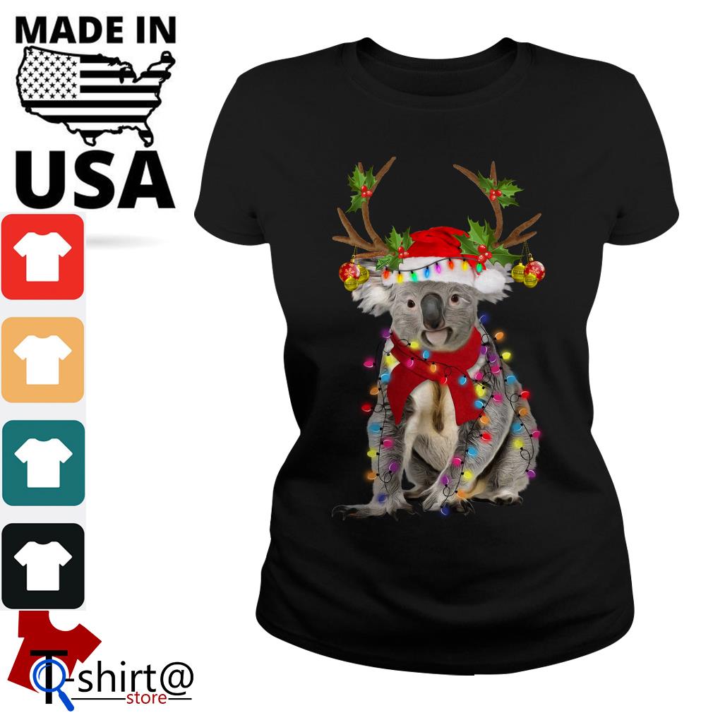 christmas koala shirt