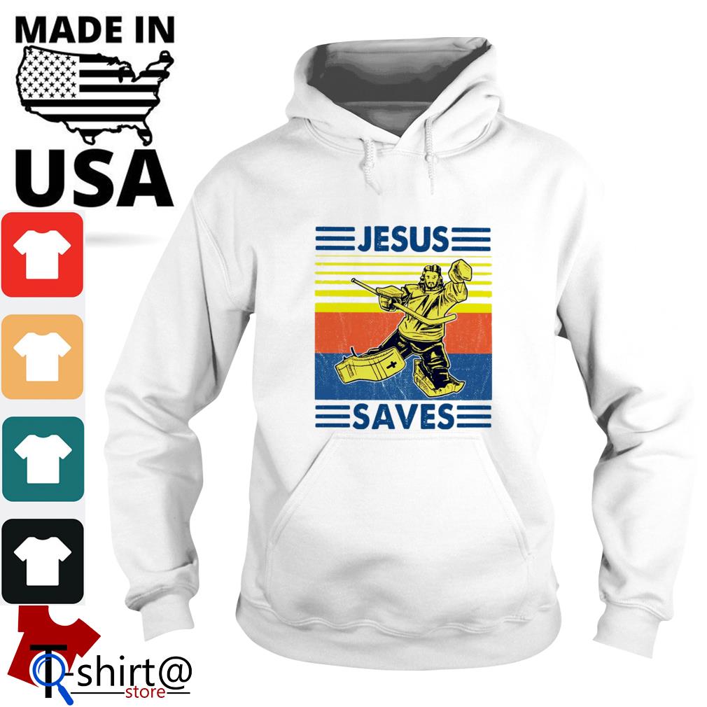 jesus saves shirt hockey