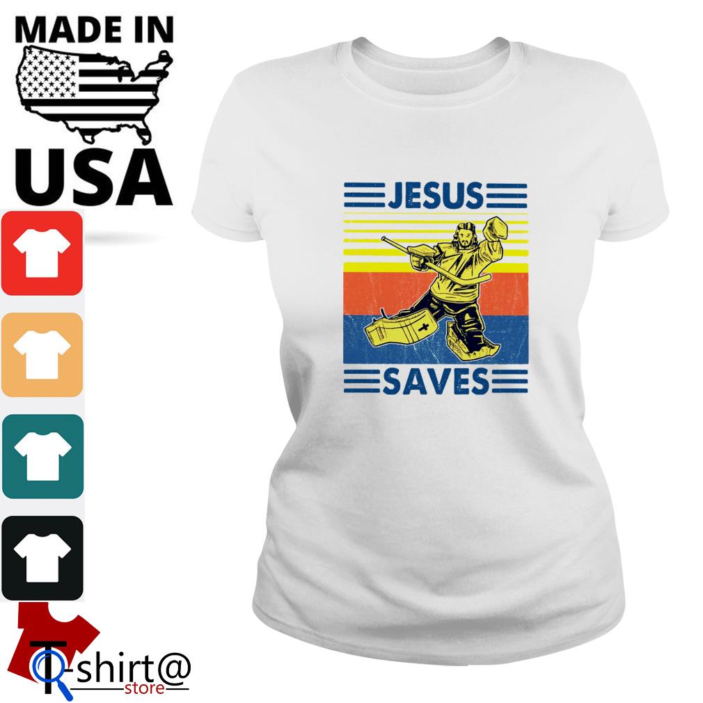 jesus saves shirt hockey