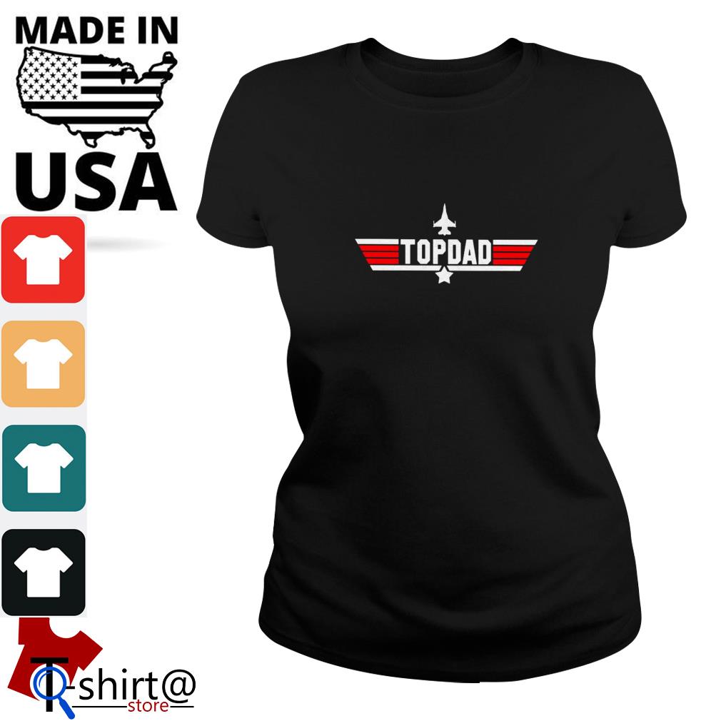 top gun top dad t shirt